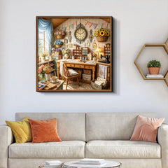 Vintage Art Cottage Jigsaw Puzzle 1000 Pieces