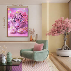 Enchanted Glitter Leopard Jigsaw Puzzle 1000 Pieces