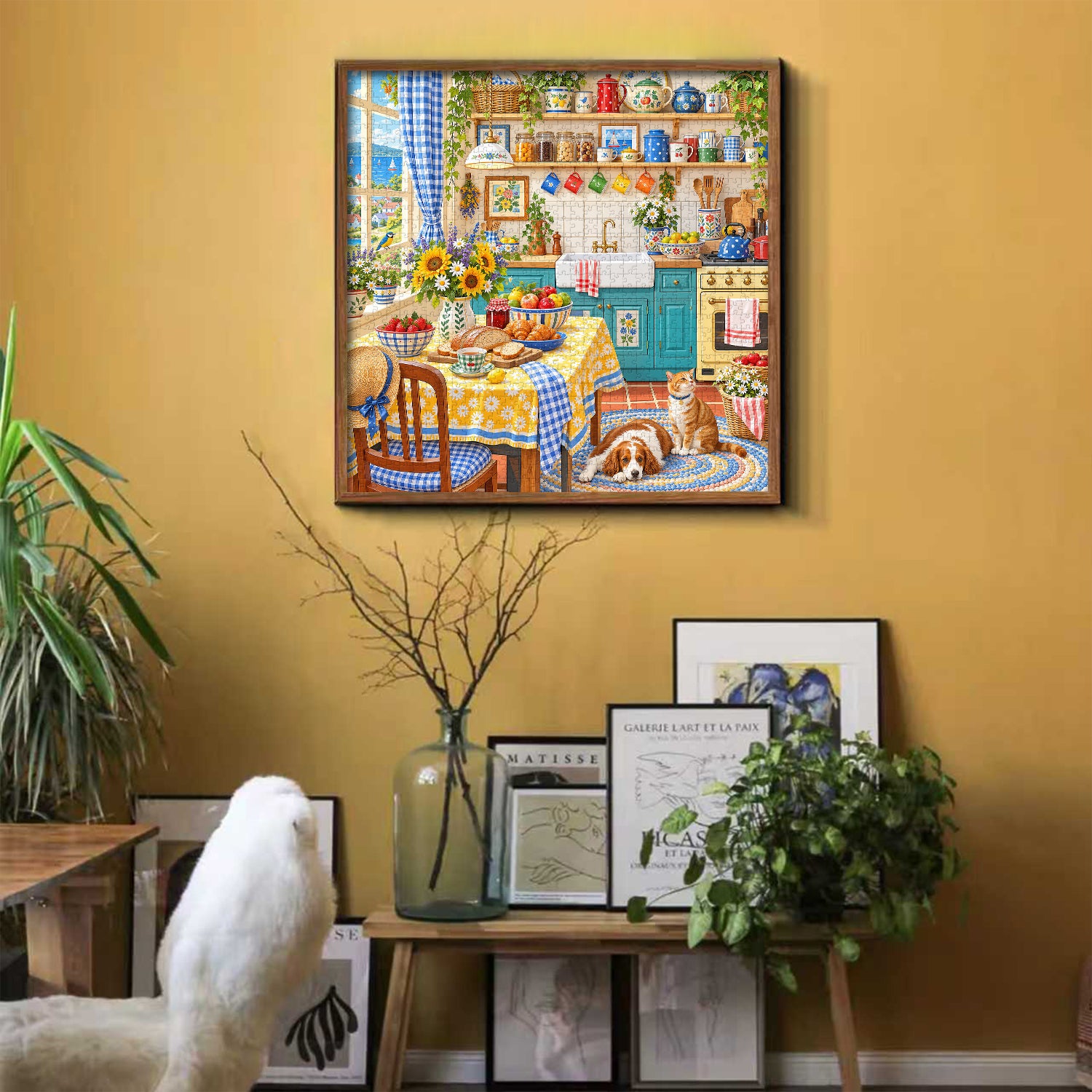 Sunny Kitchen Jigsaw Puzzle 1000 Pieces