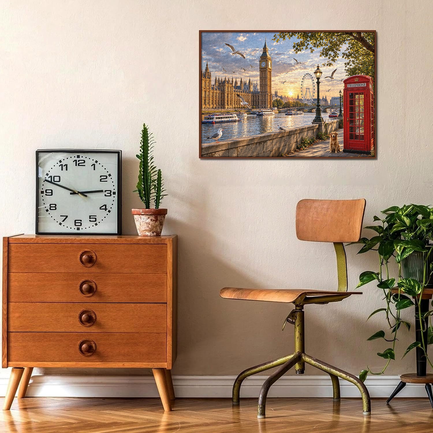 London Sunset Jigsaw Puzzle 1000 Pieces