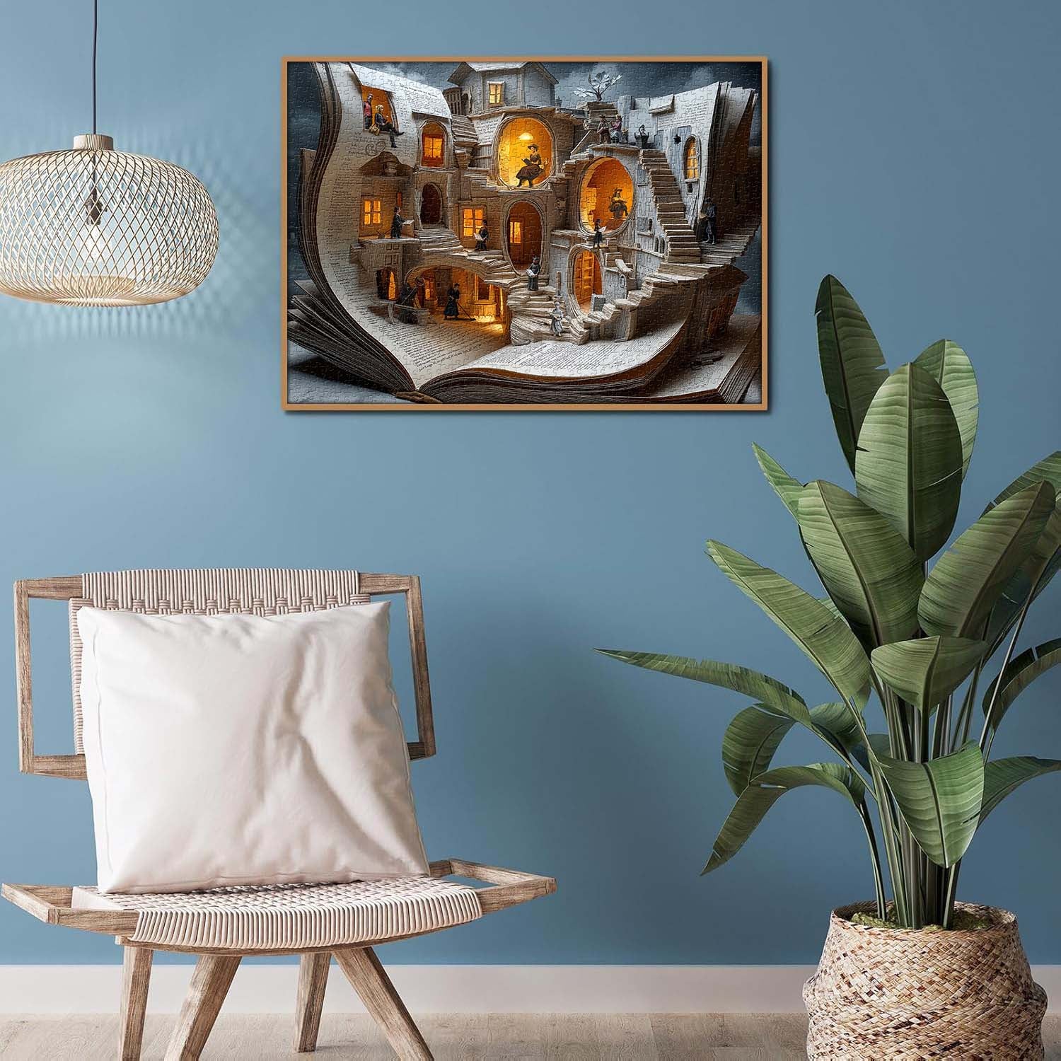 World of Books Jigsaw Puzzle 1000 Pieces