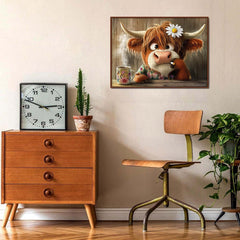 Cow's Melancholy Moment Jigsaw Puzzle 1000 Pieces