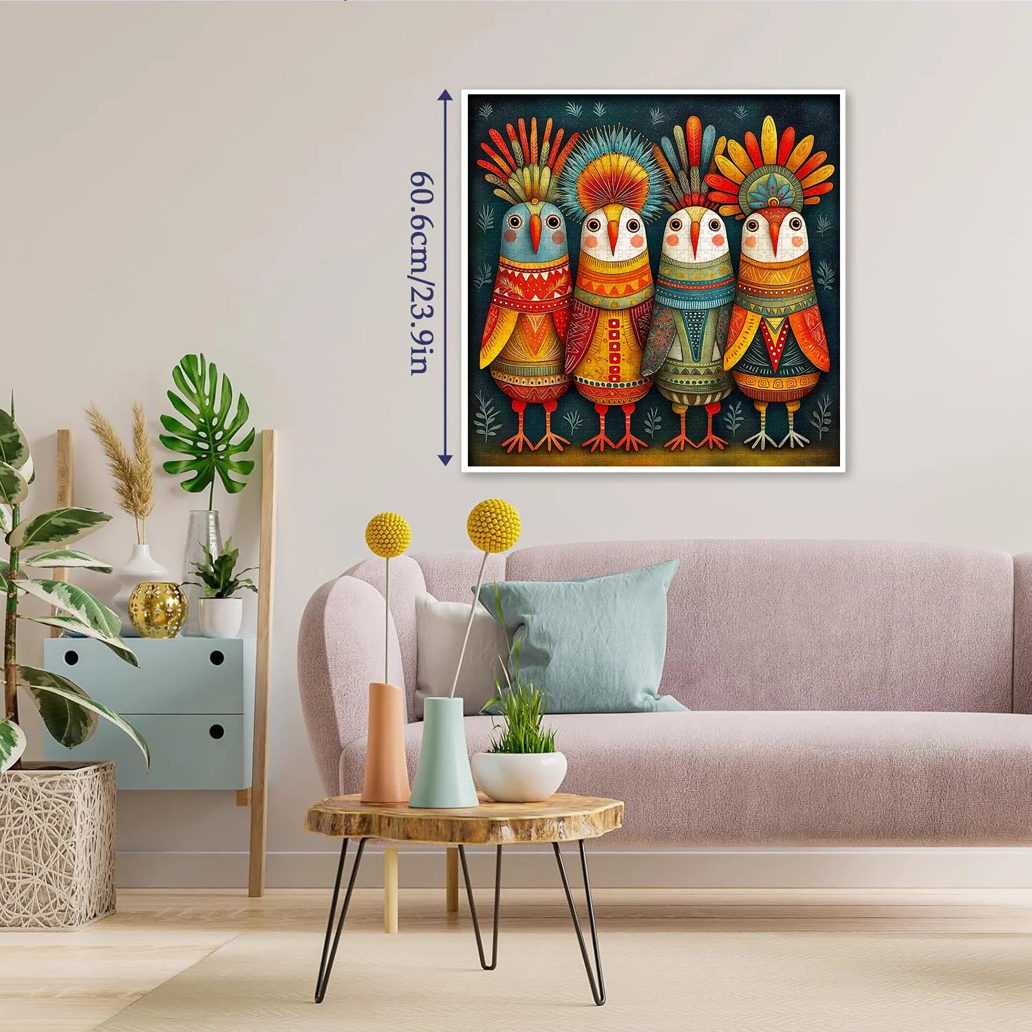 Feather Crown Tribe Jigsaw Puzzle 1000 Pieces