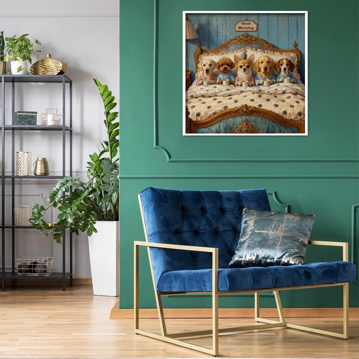 Cozy Pajama Pups Jigsaw Puzzle 1000 Pieces