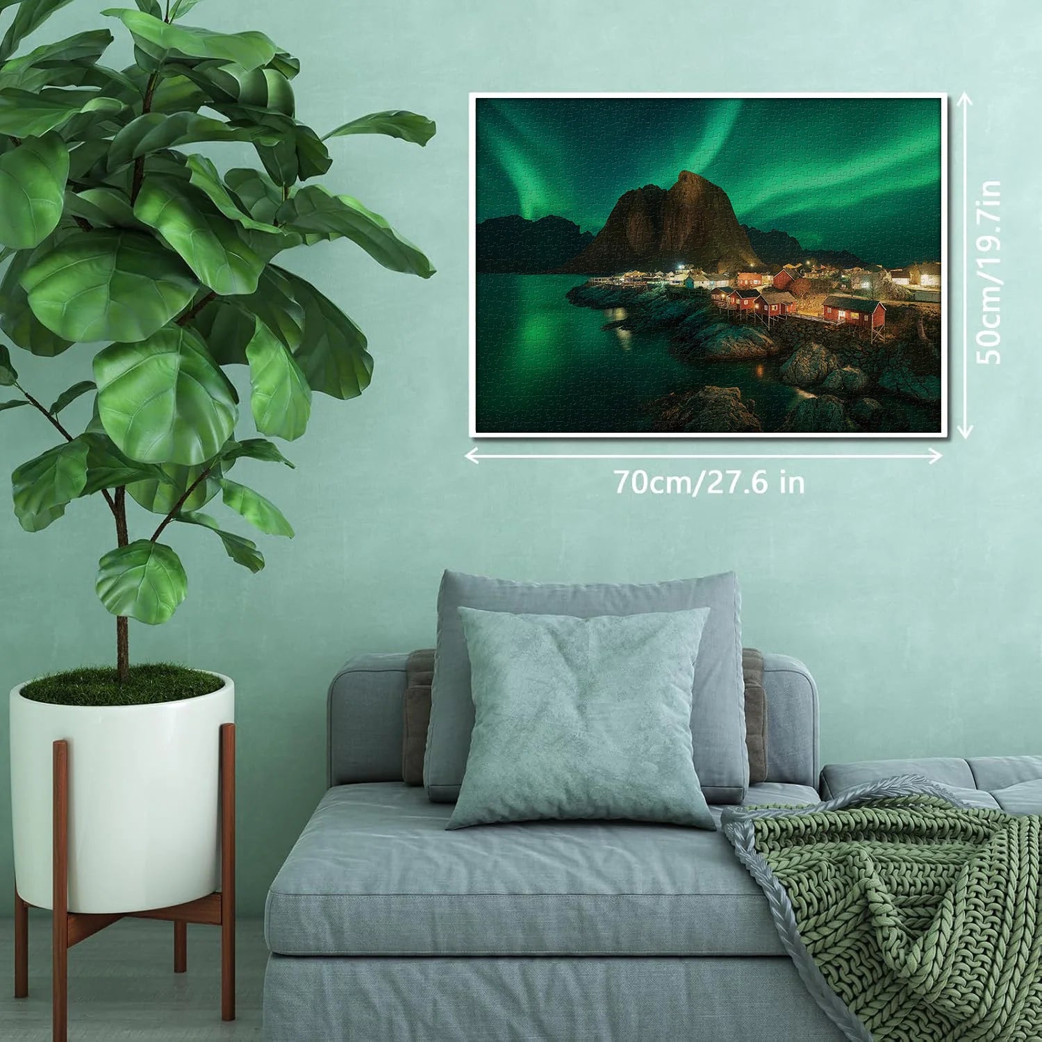 Puzzle de puzzon silencieux Aurora 1000 pièces
