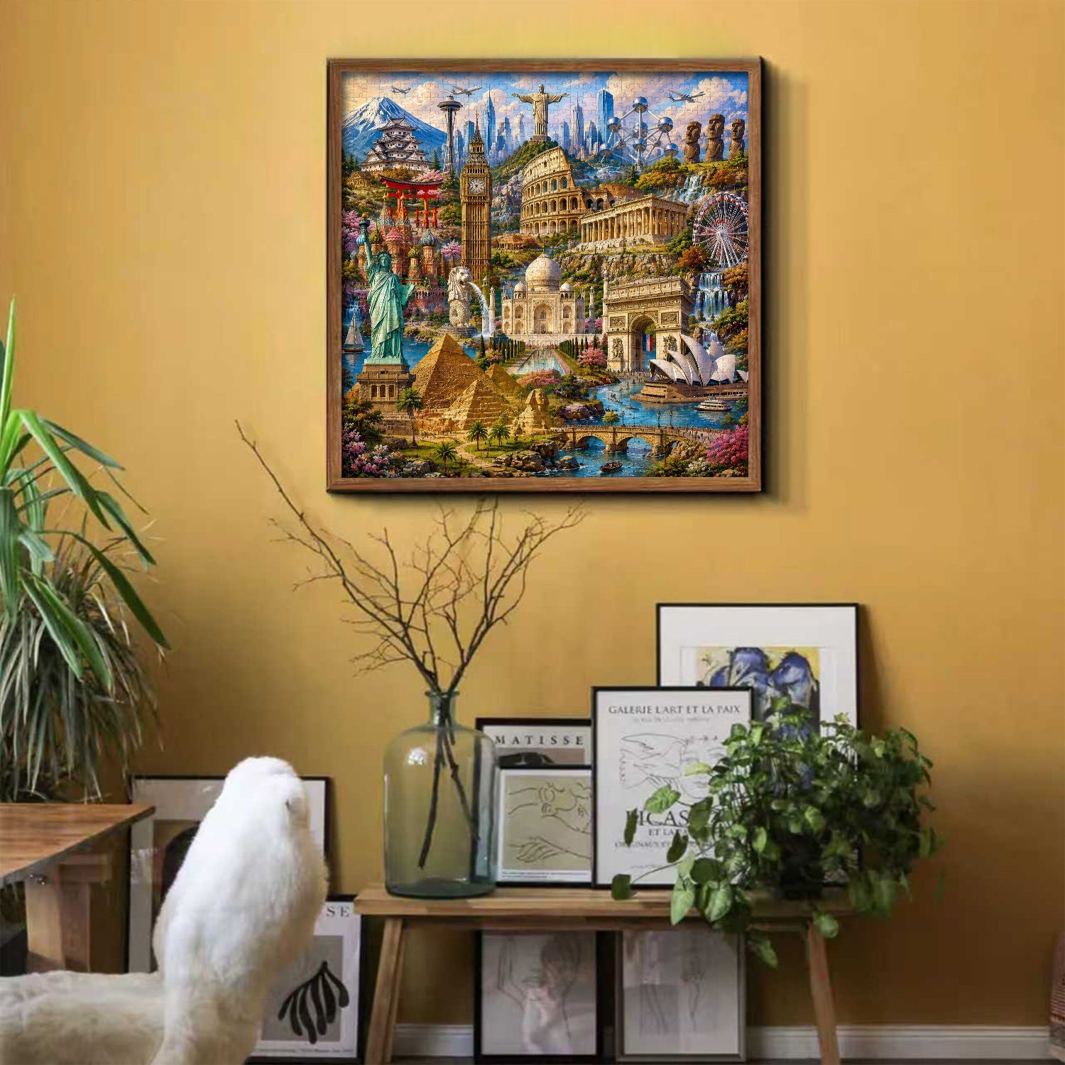 World Wonders Jigsaw Puzzle 1000 Pieces