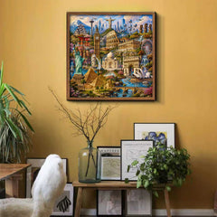 World Wonders Jigsaw Puzzle 1000 Pieces