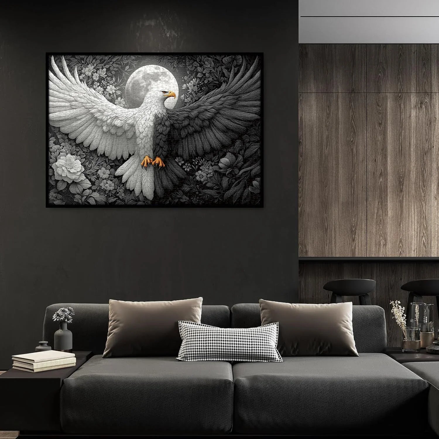 Moon Eagle Jigsaw Puzzle 1000 Pieces