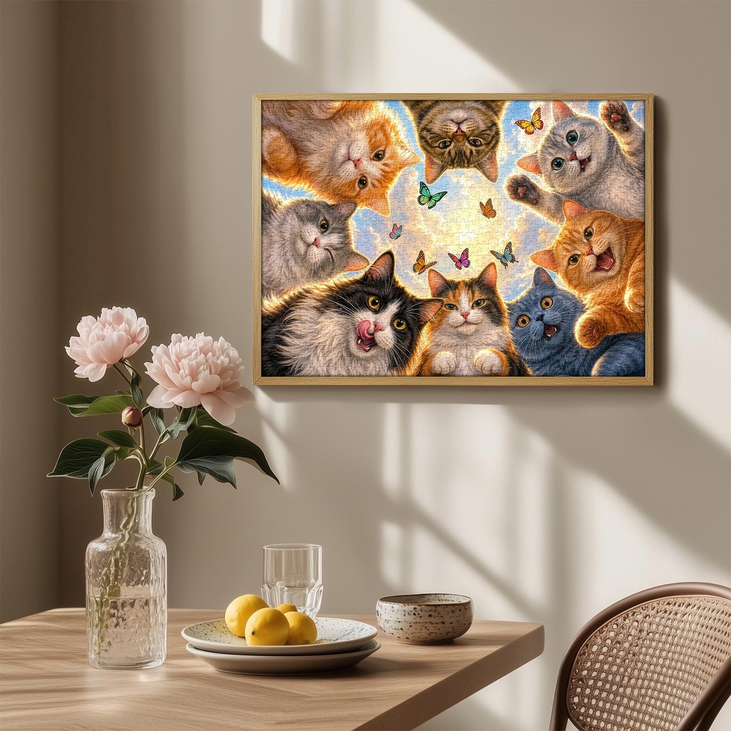 Furry Friends Kreispuzzle 1000 Teile