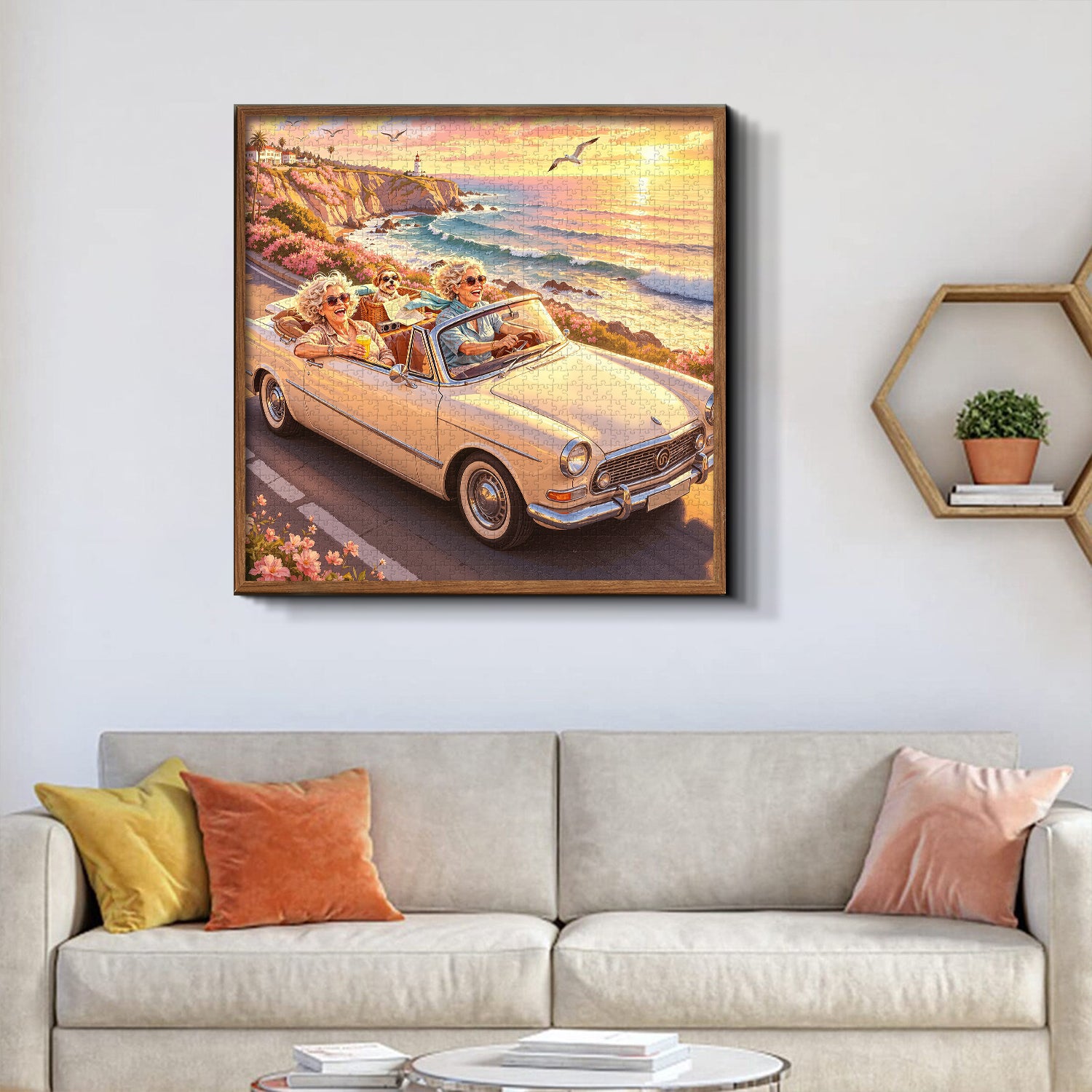 Coastal Joyride Jigsaw Puzzle 1000 Pieces