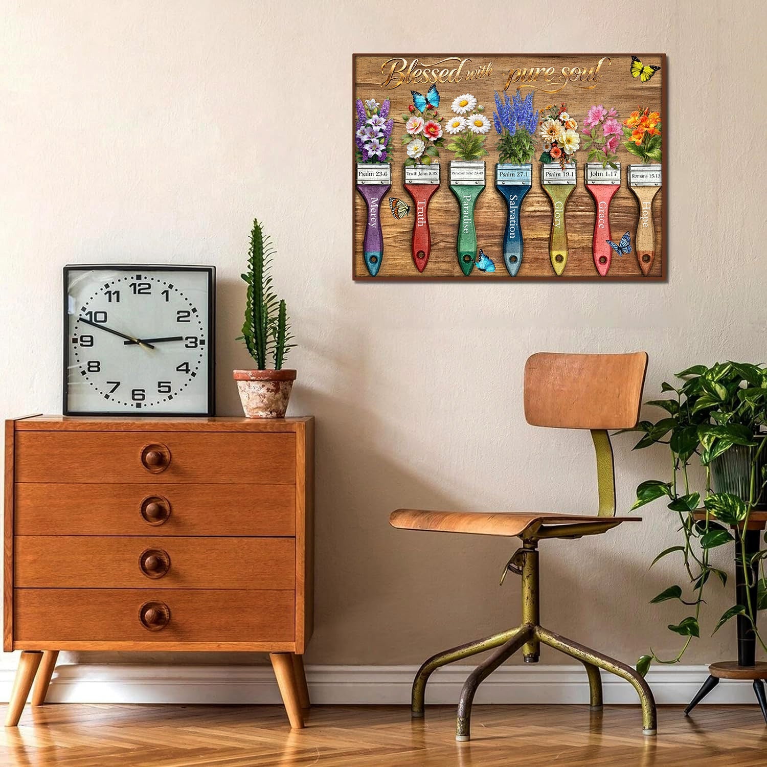Faith Paint Brushes Jigsaw Puzzle 1000 Pieces
