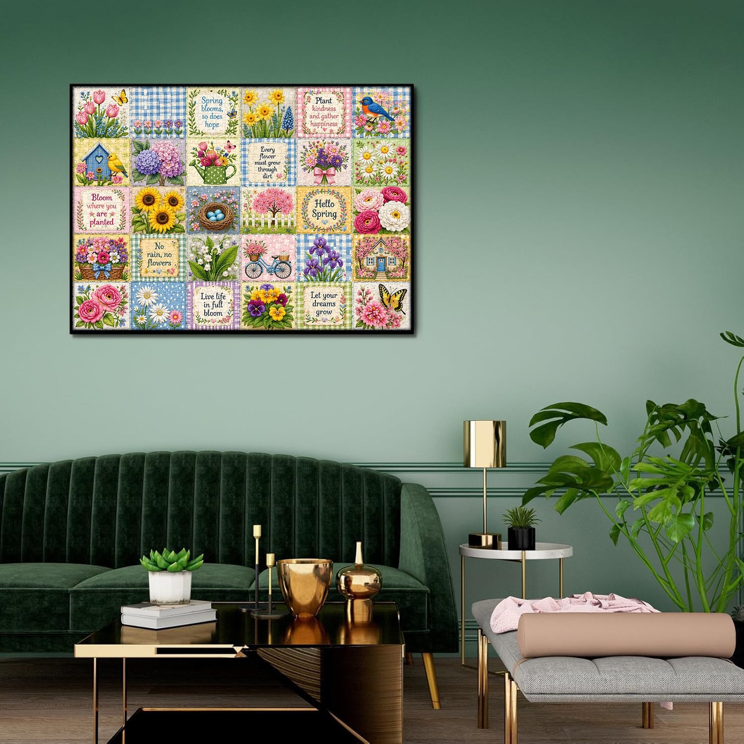 Hello Spring Jigsaw Puzzle 1000 Pieces