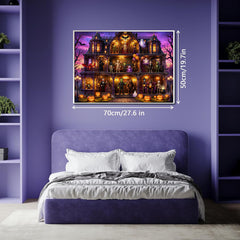 Halloween Villa Jigsaw Puzzle 1000 Pieces