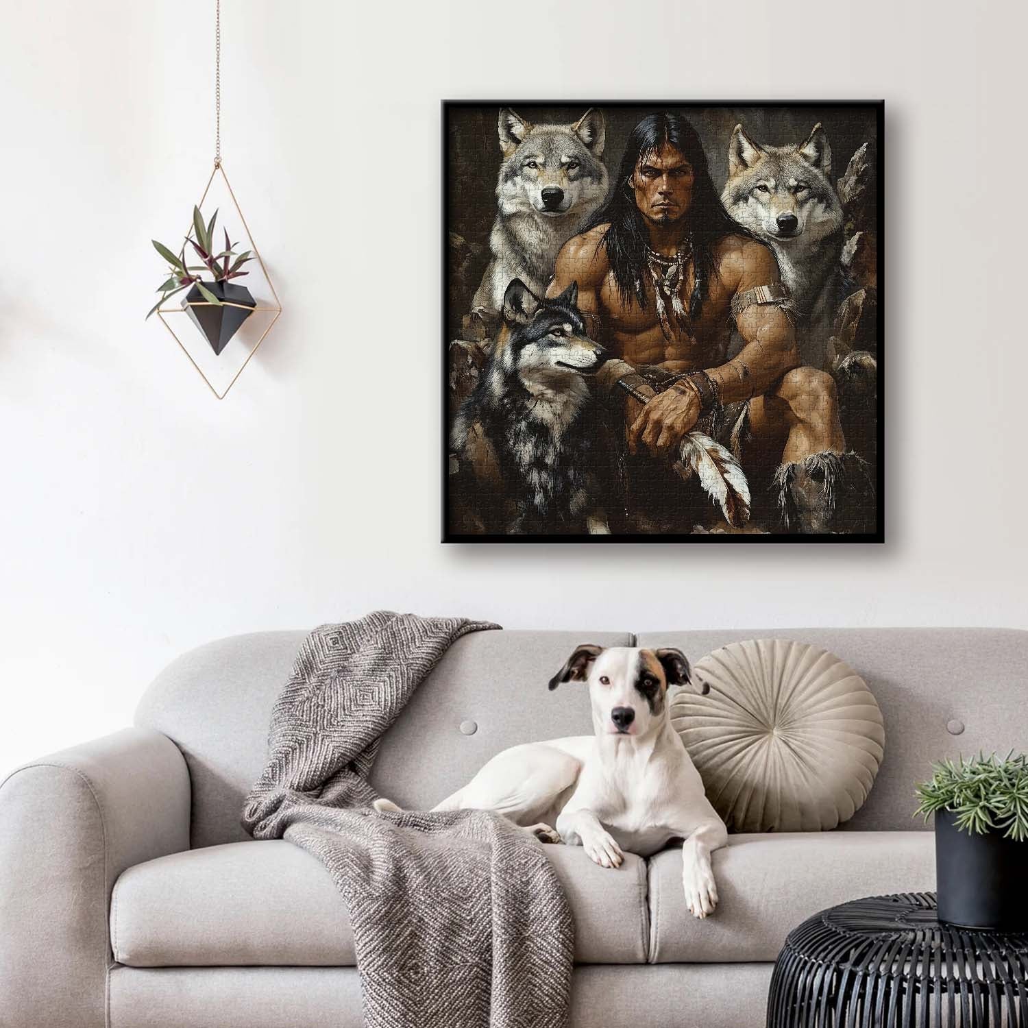 King Of The Wolves Jigsaw Puzzle 1000 Pieces