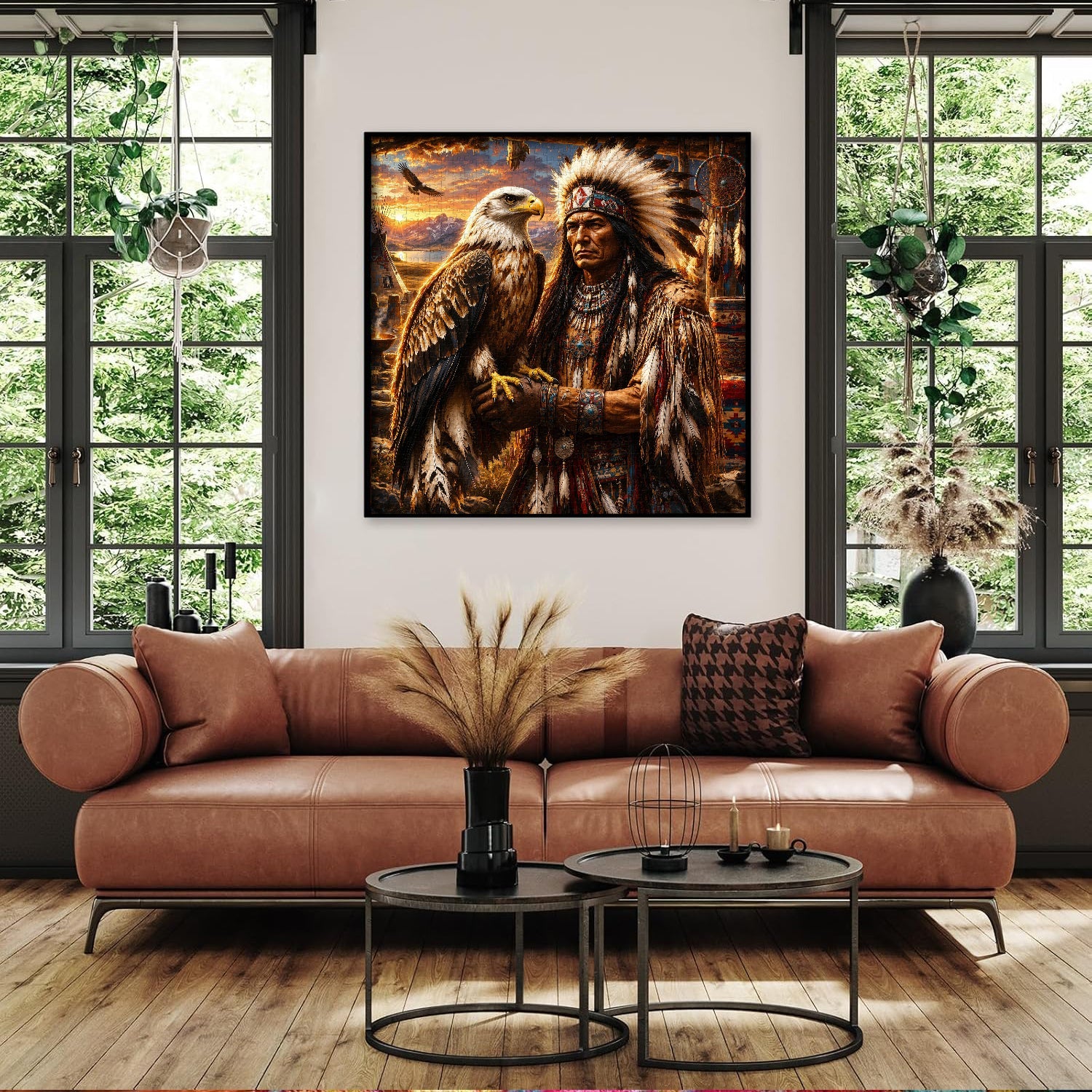 Tribal Spirit Eagle Jigsaw Puzzle 1000 Pieces
