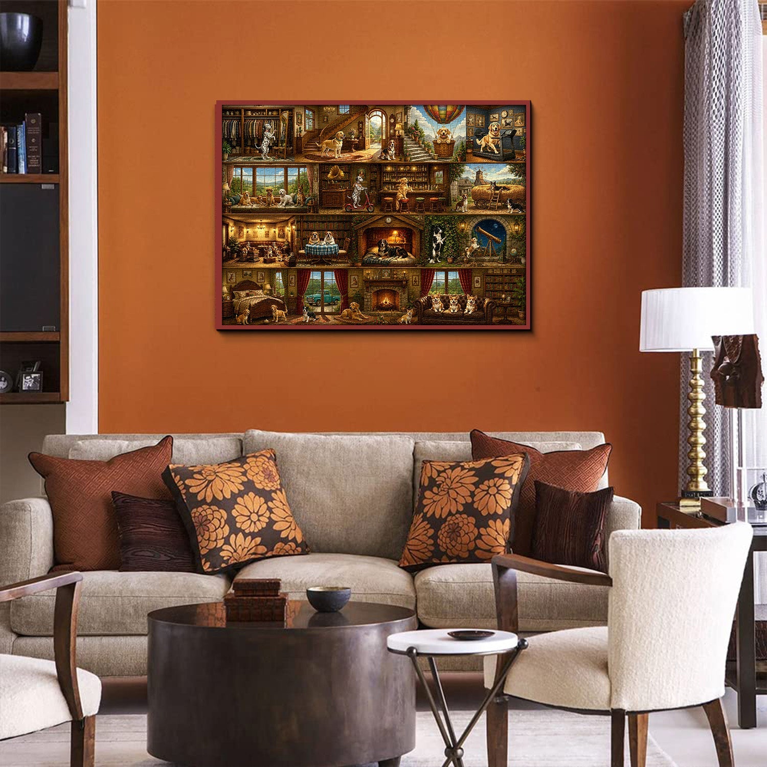 Dog's Manor Jigsaw Puzzle 1000 Pieces