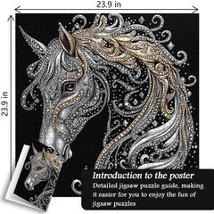 Diamond Horse Jigsaw Puzzle 1000 Pieces