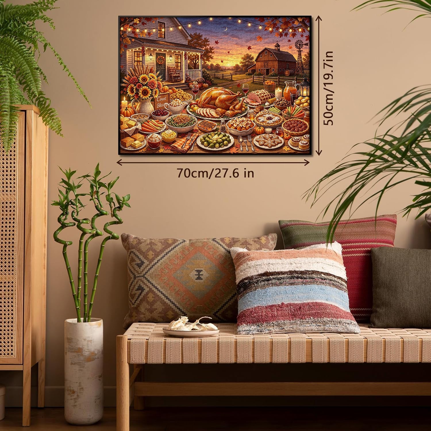 Autumn Feast Jigsaw Puzzle 1000 Piece