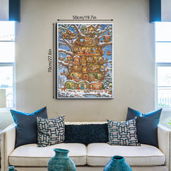 Winter Tree Home Jigsaw Puzzle 1000 Pieces