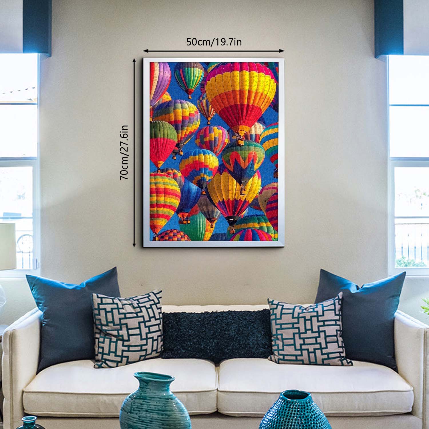 Balloon Carnival Jigsaw Puzzle 1000 Pieces