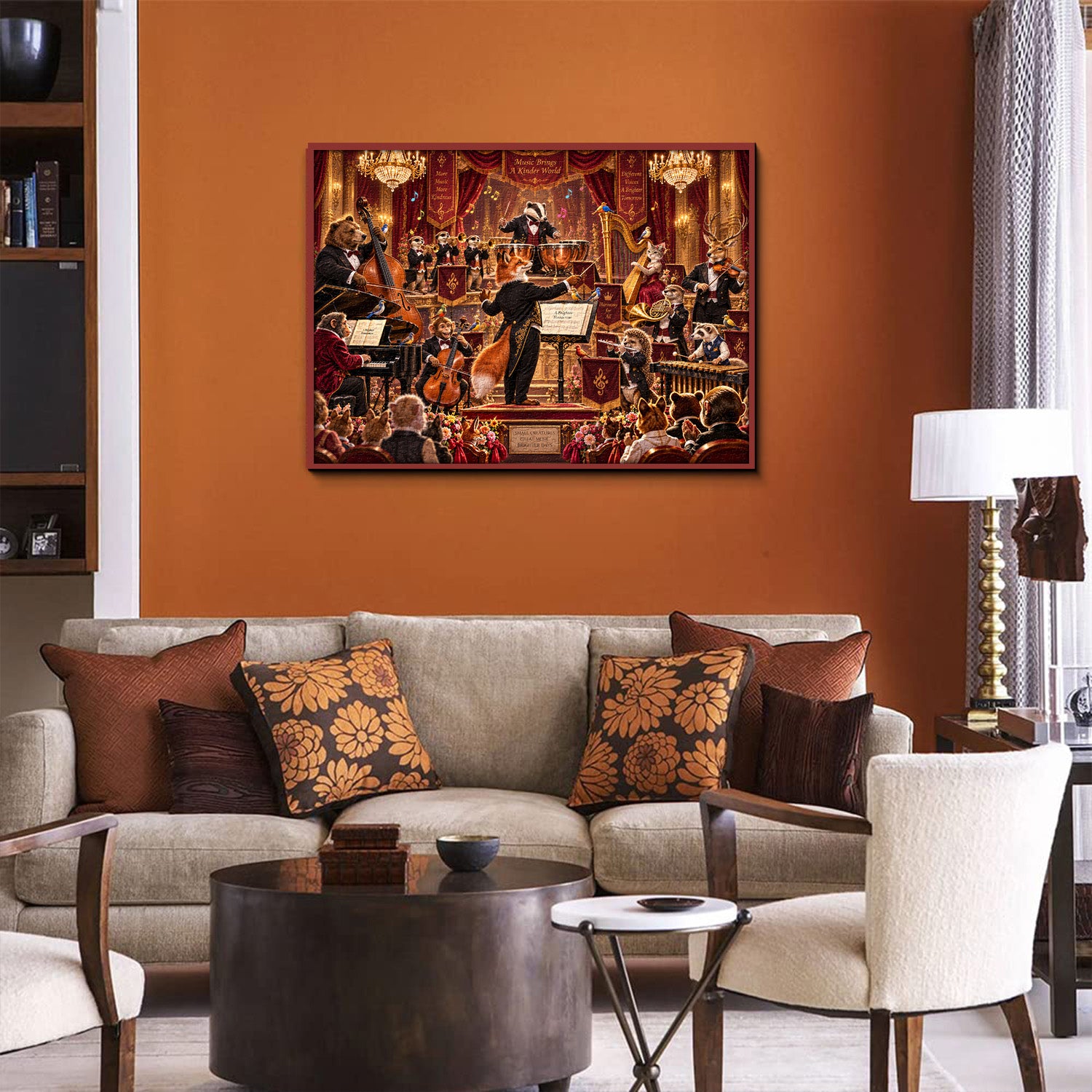 Animal Symphony Gala Jigsaw Puzzle 1000 Pieces