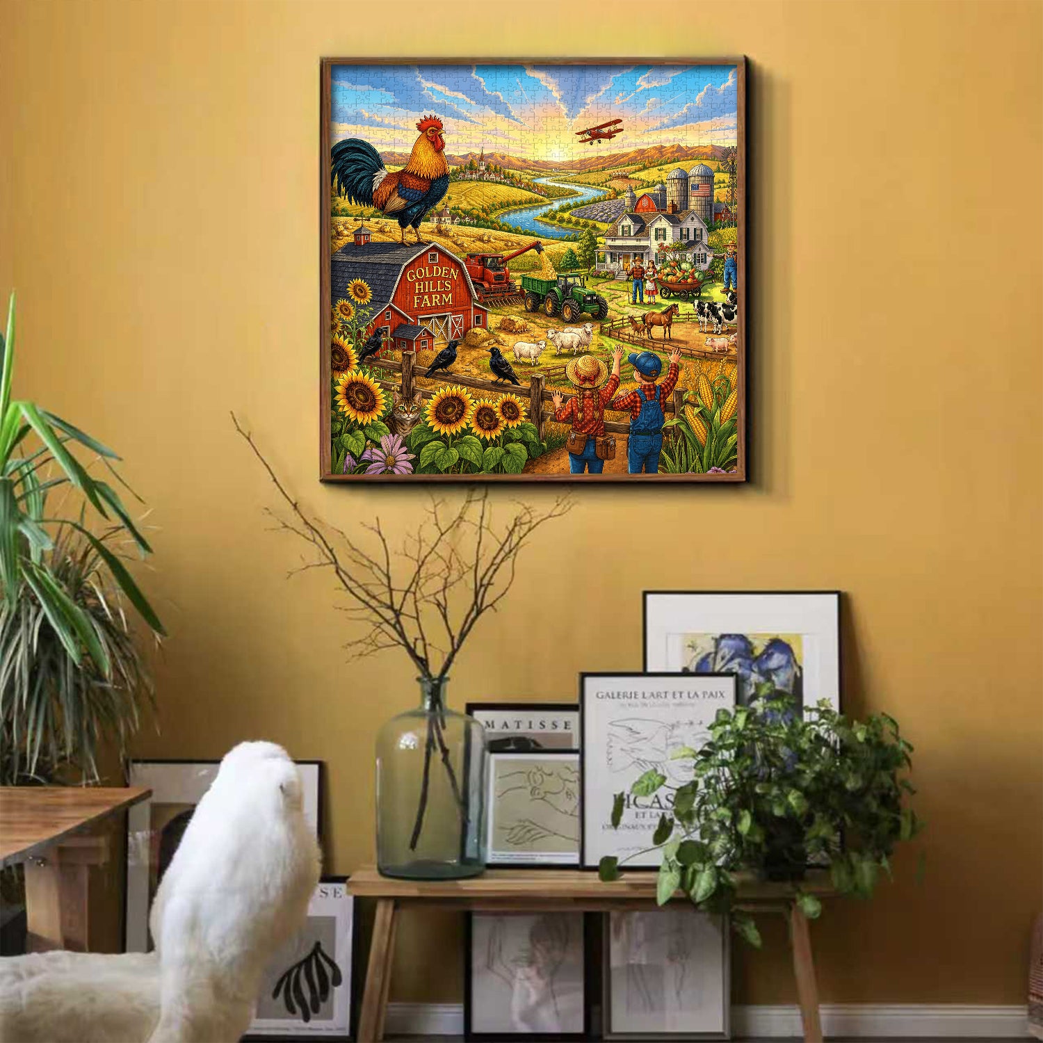 Golden Hills Farm Puzzle 1000 Teile