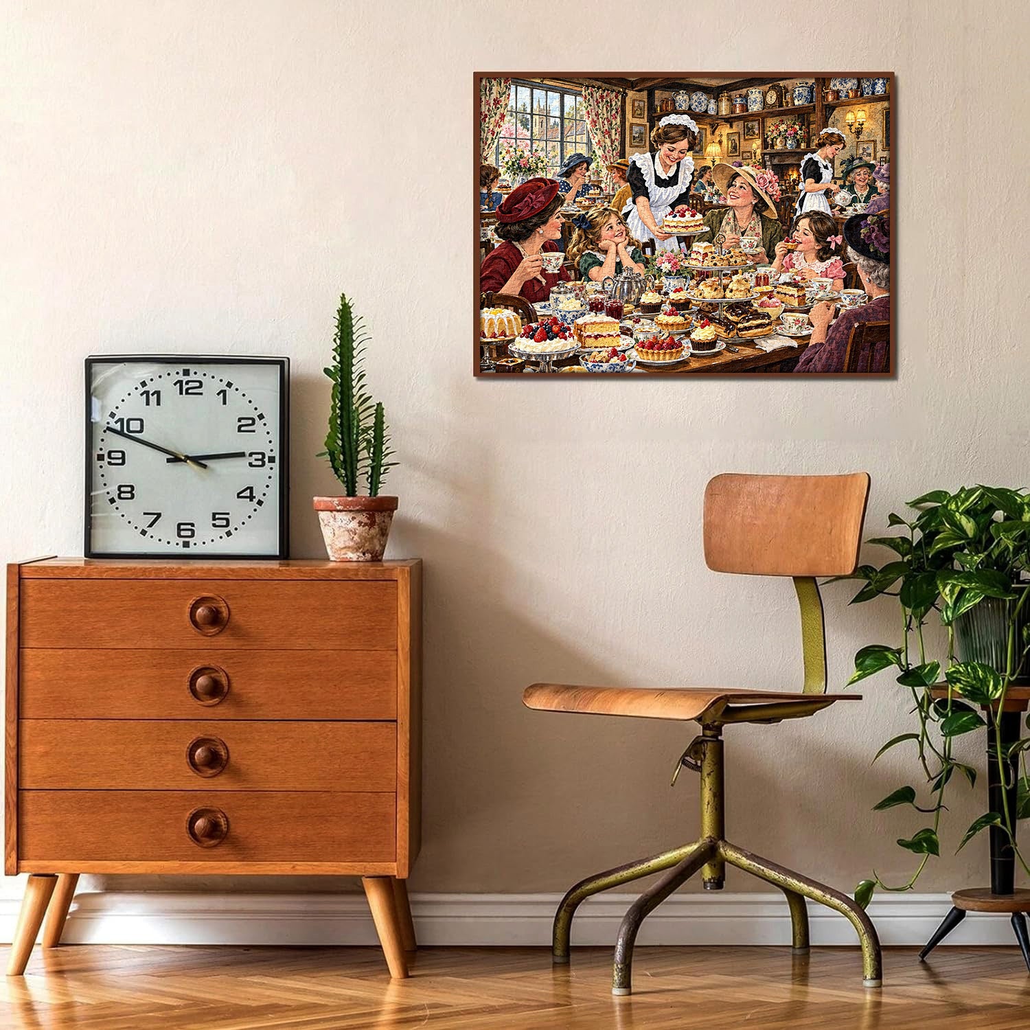 Sweet Tea Gathering Jigsaw Puzzle 1000 Pieces