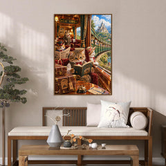 Destination Cat Town Jigsaw Puzzle 1000 Pieces