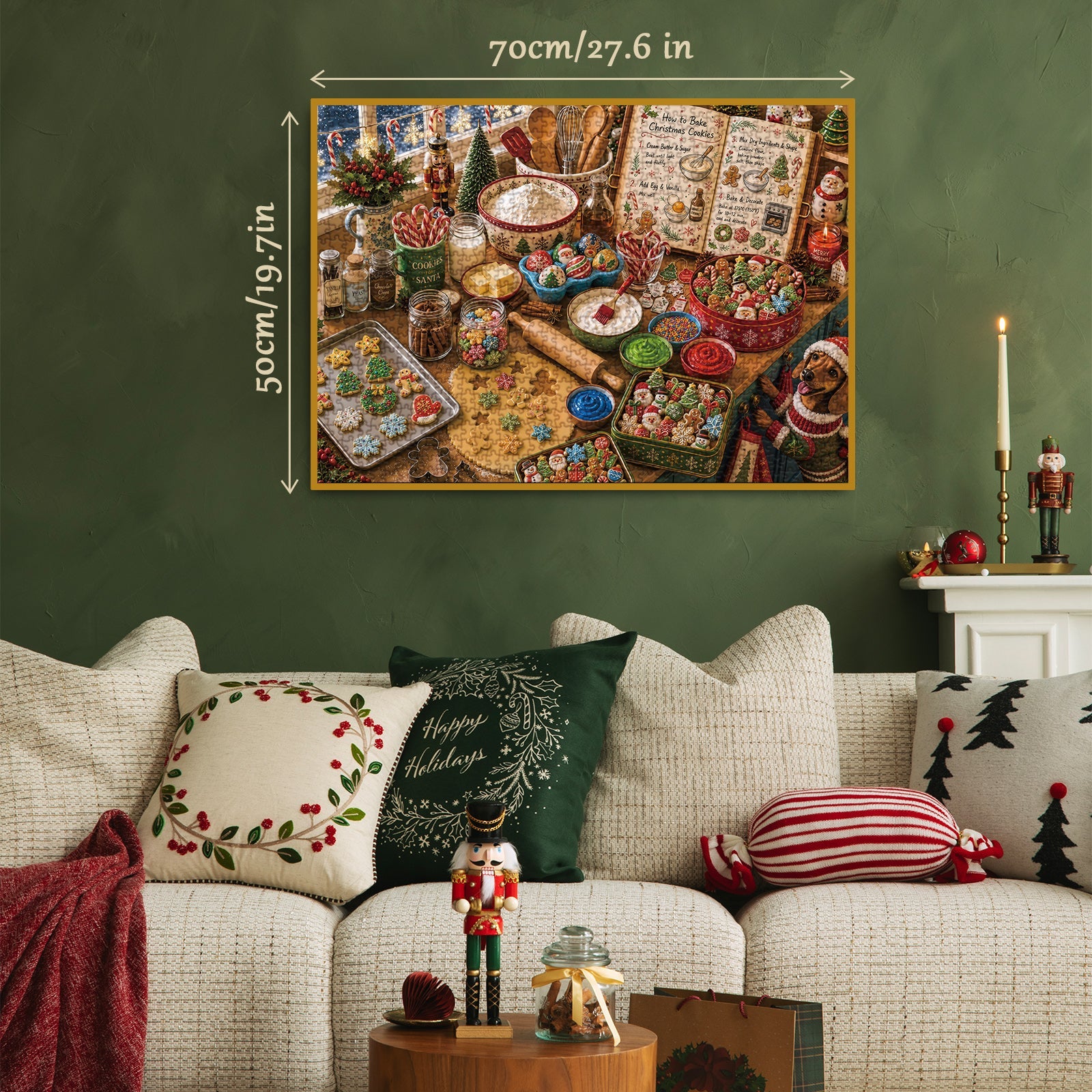 Christmas Bakery Jigsaw Puzzle 1000 Pieces