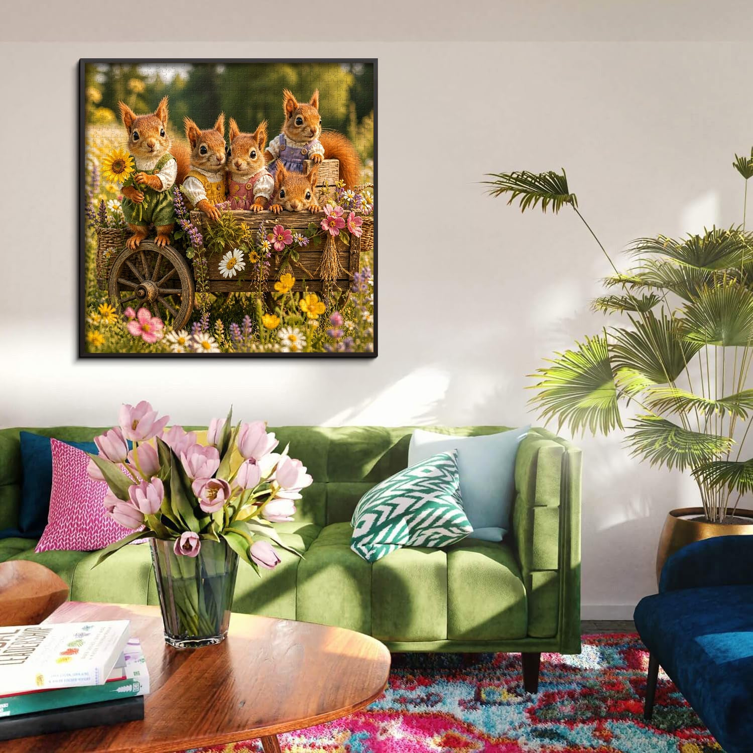 Meadow Riders Jigsaw Puzzle 1000 Pieces