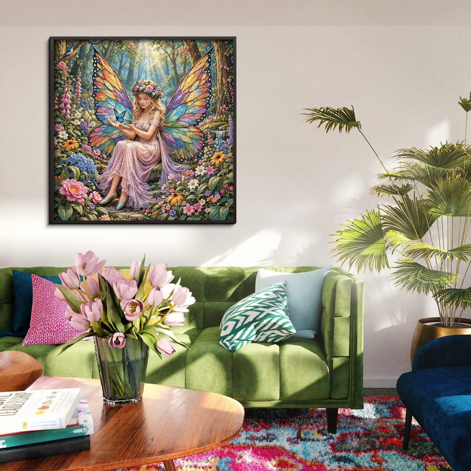 Winged Blossom Fairy Jigsaw Puzzle 1000 Pieces