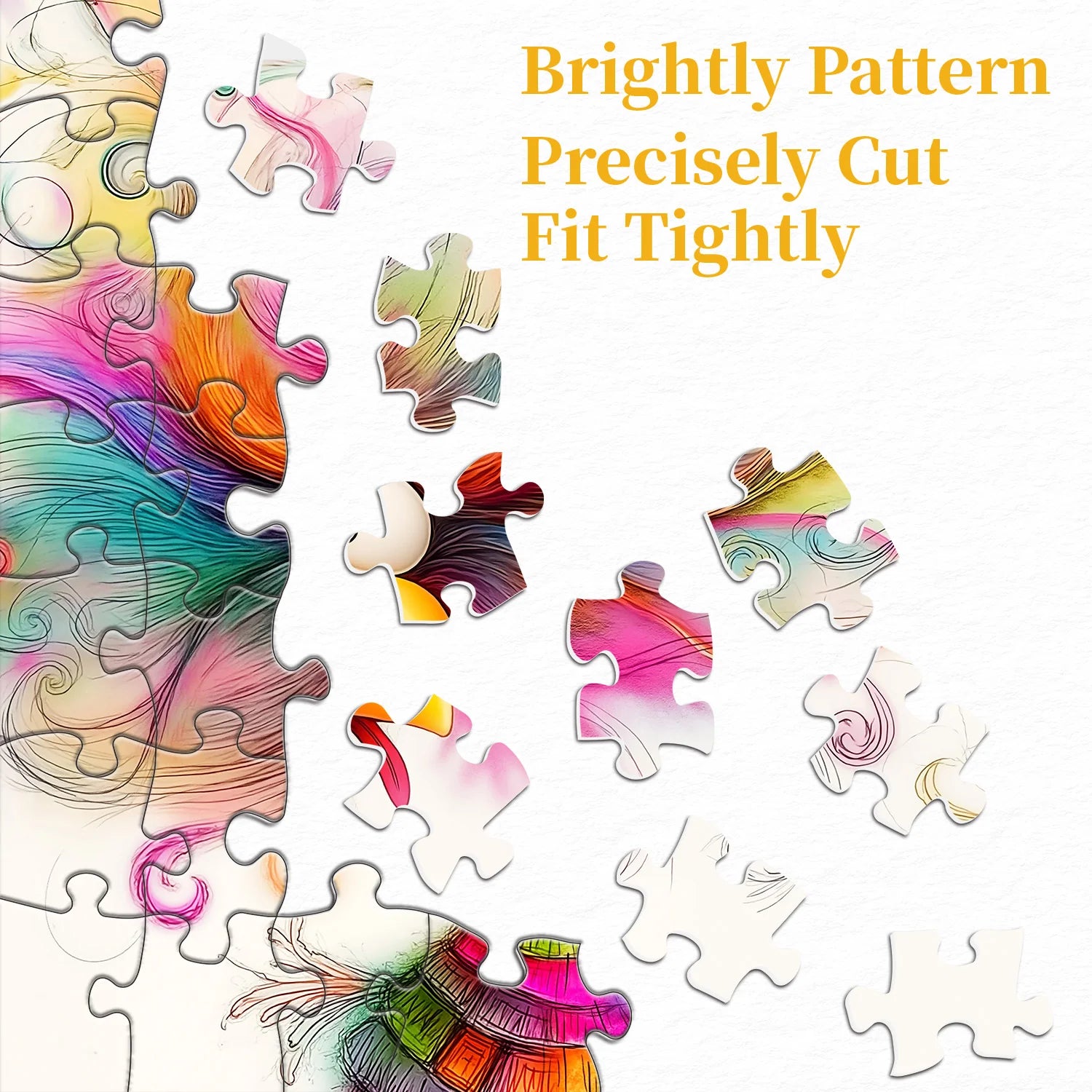 Exploding Bird Jigsaw Puzzle 1000 Pieces