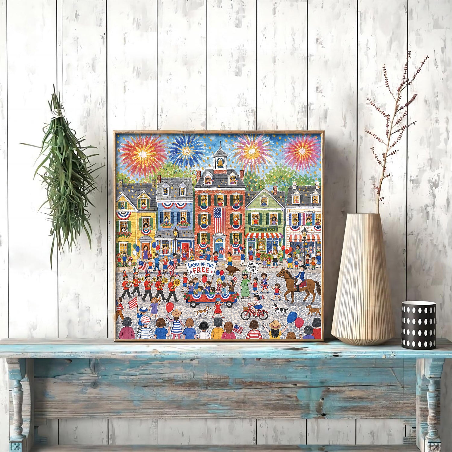 Town Celebration Jigsaw Puzzle 1000 Pieces