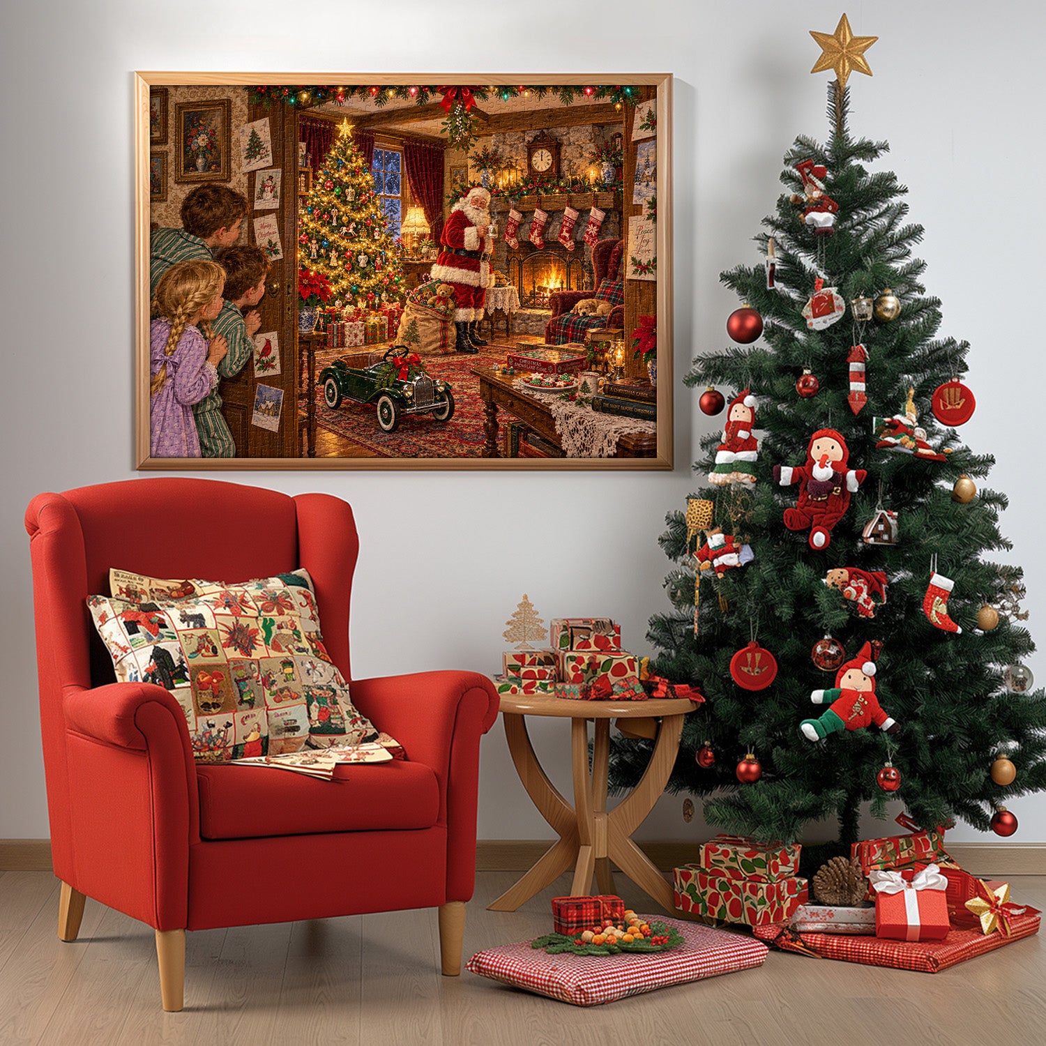 Christmas Eve Surprise Jigsaw Puzzle 1000 Pieces