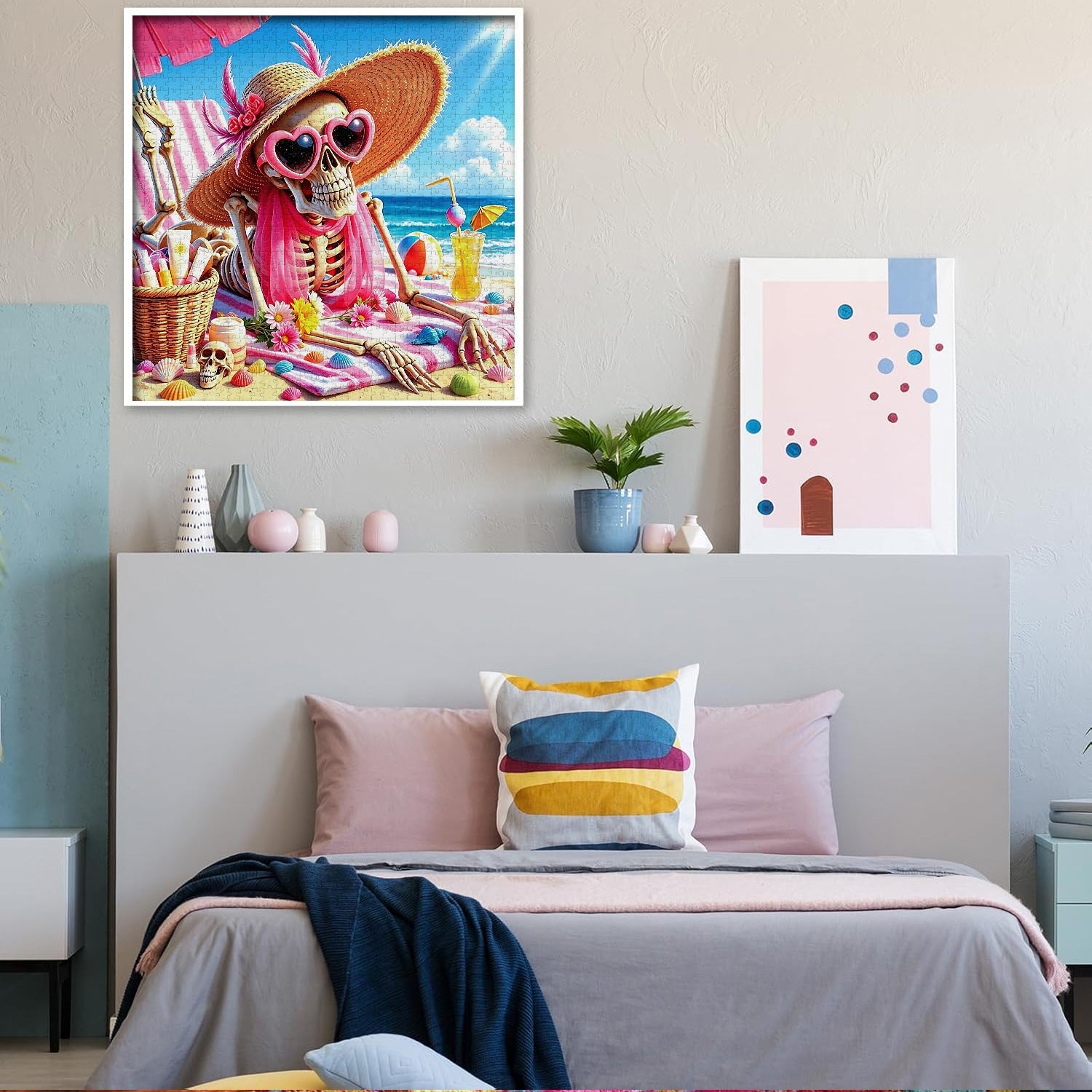 Skeleton Beach Vacation Jigsaw Puzzle 1000 Pieces