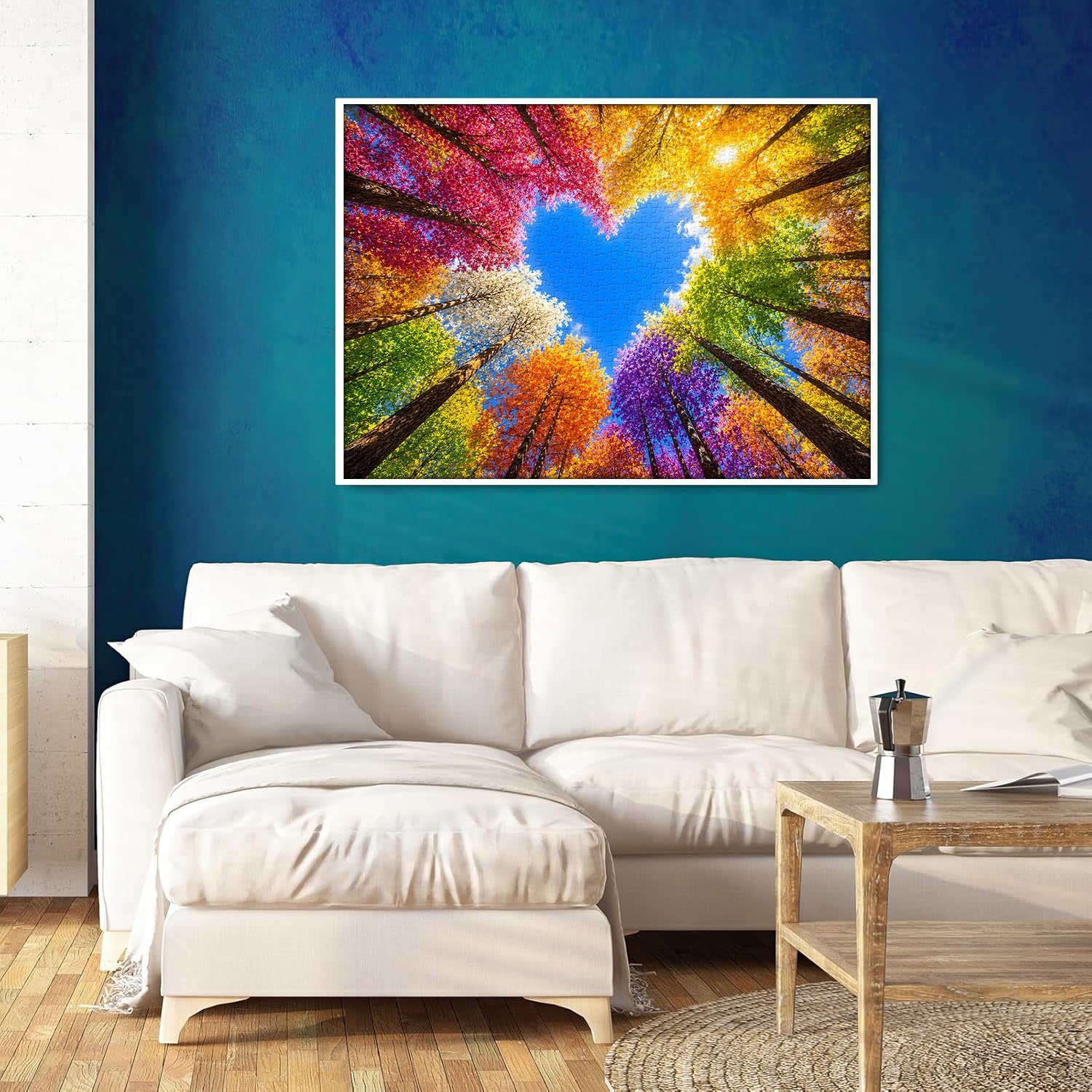 Puzzle Foresta Arcobaleno 1000 Pezzi