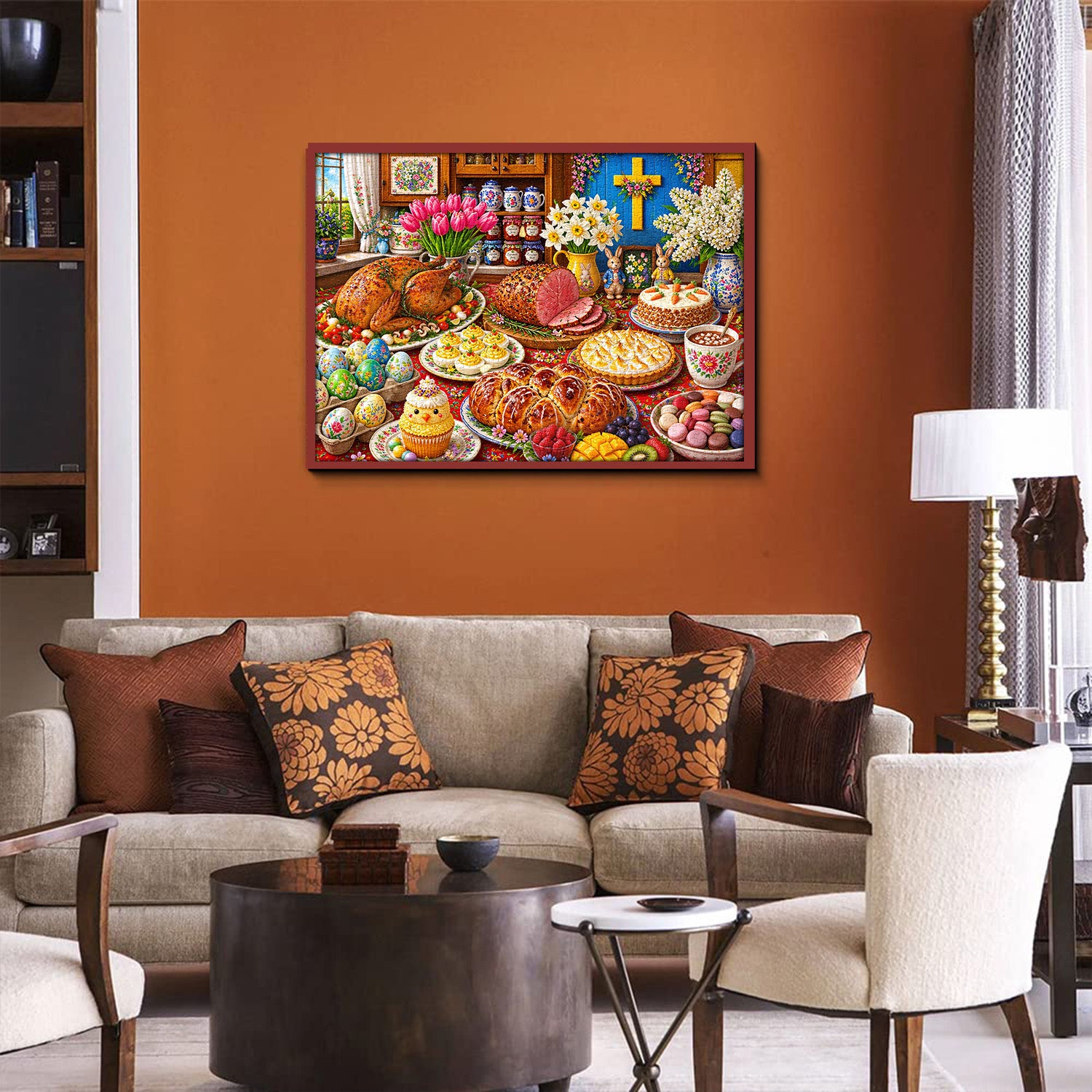 Spring Table Feast Jigsaw Puzzle 1000 Pieces