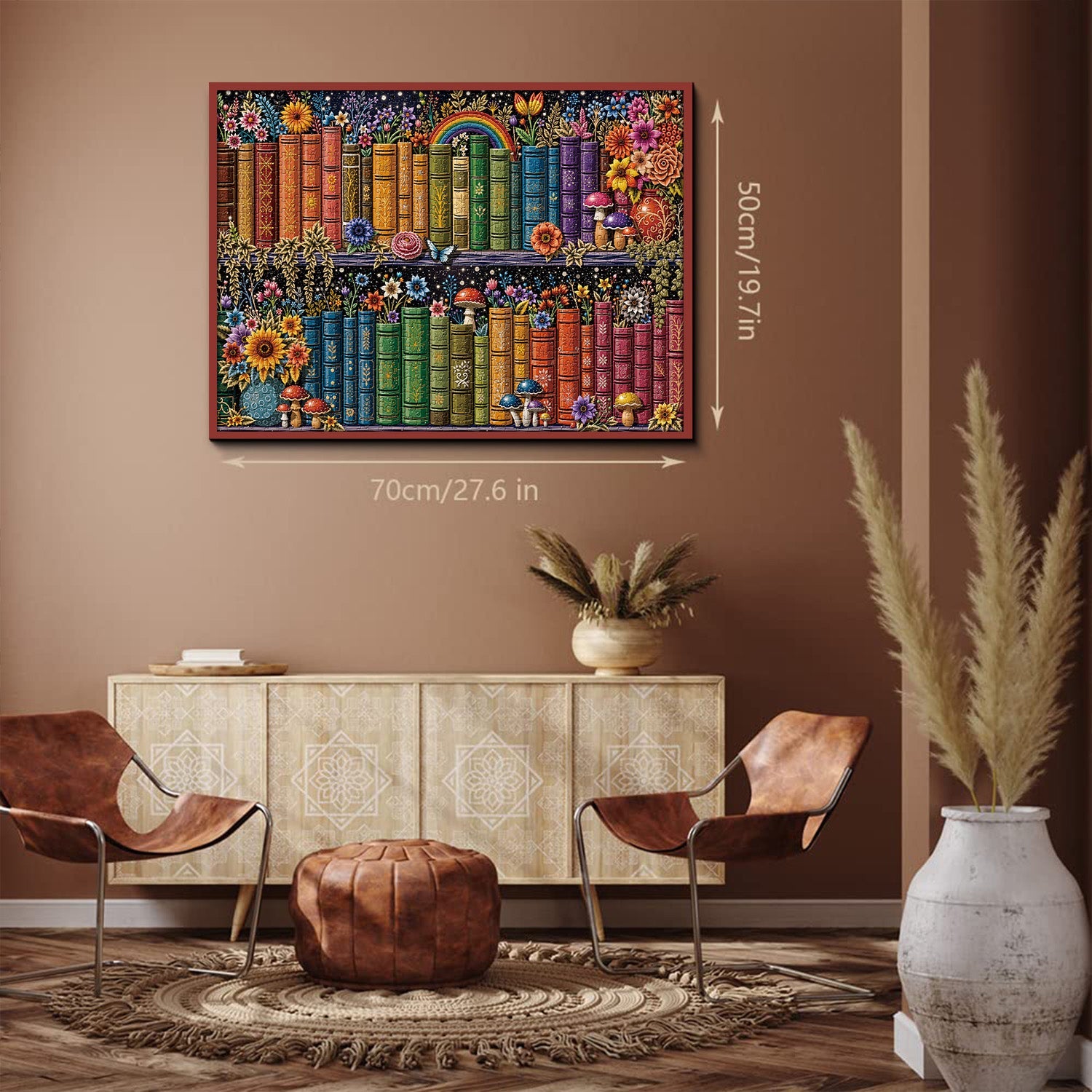 Puzzle da scaffale botanico 1000 pezzi