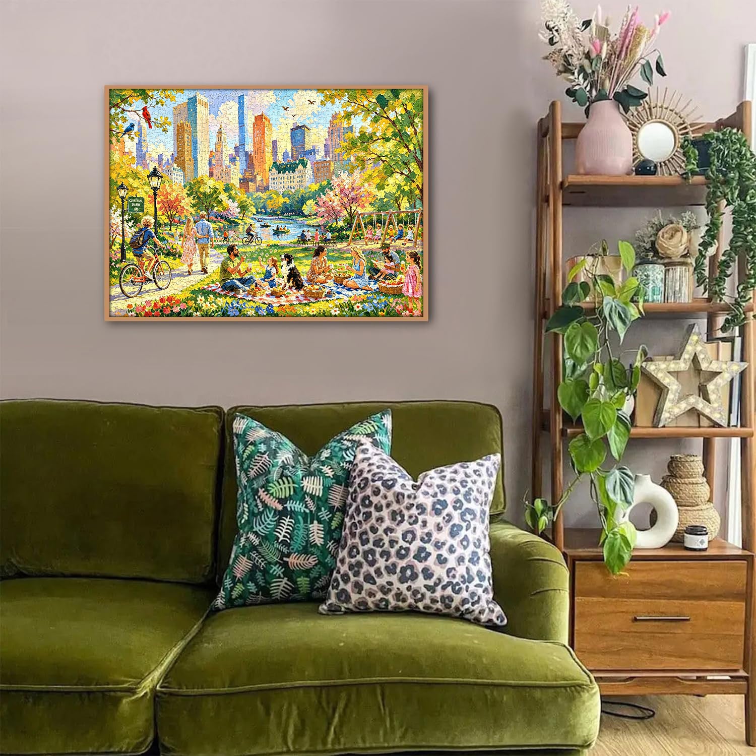Sunny Central Park Jigsaw Puzzle 1000 Pieces