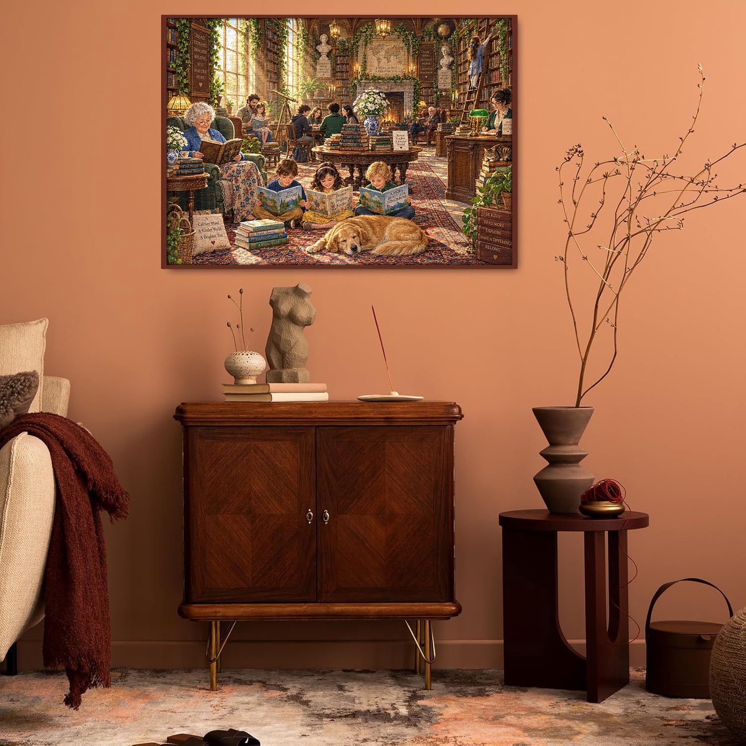 Joy Within Books Jigsaw Puzzle 1000 Pieces