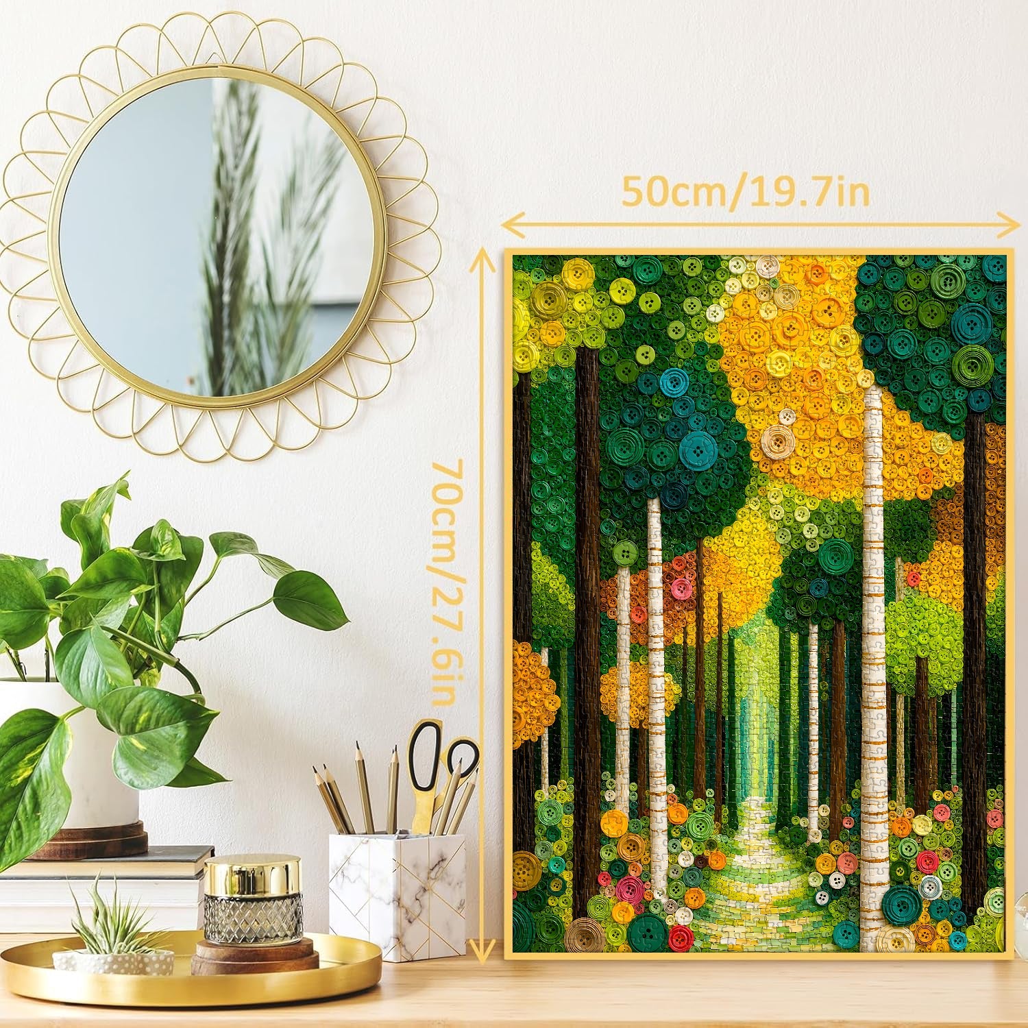 Sunlit Path Puzzle 1000 Teile