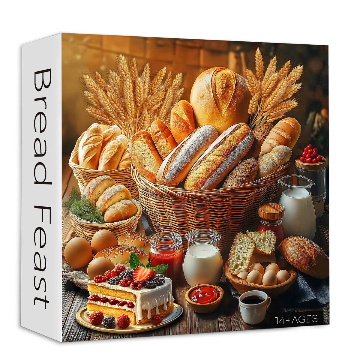 Pain festin puzzle 1000 pièces