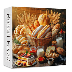 Pain festin puzzle 1000 pièces