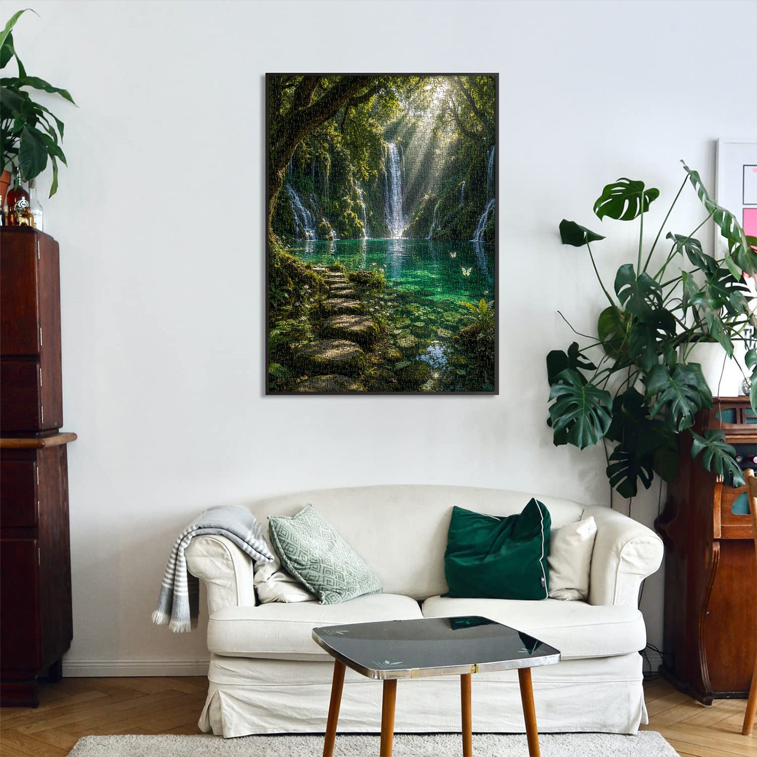 Emerald Falls Lagoon Puzzle 1000 Teile