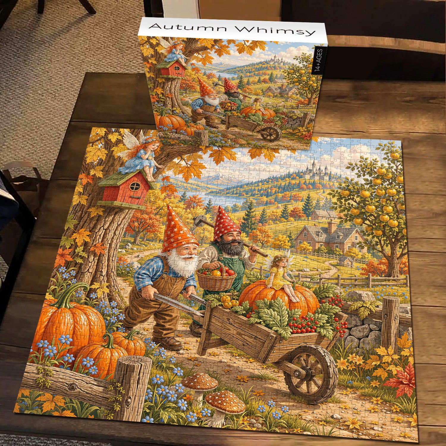 Autumn Whimsy Jigsaw Puzzle 1000 Pieces