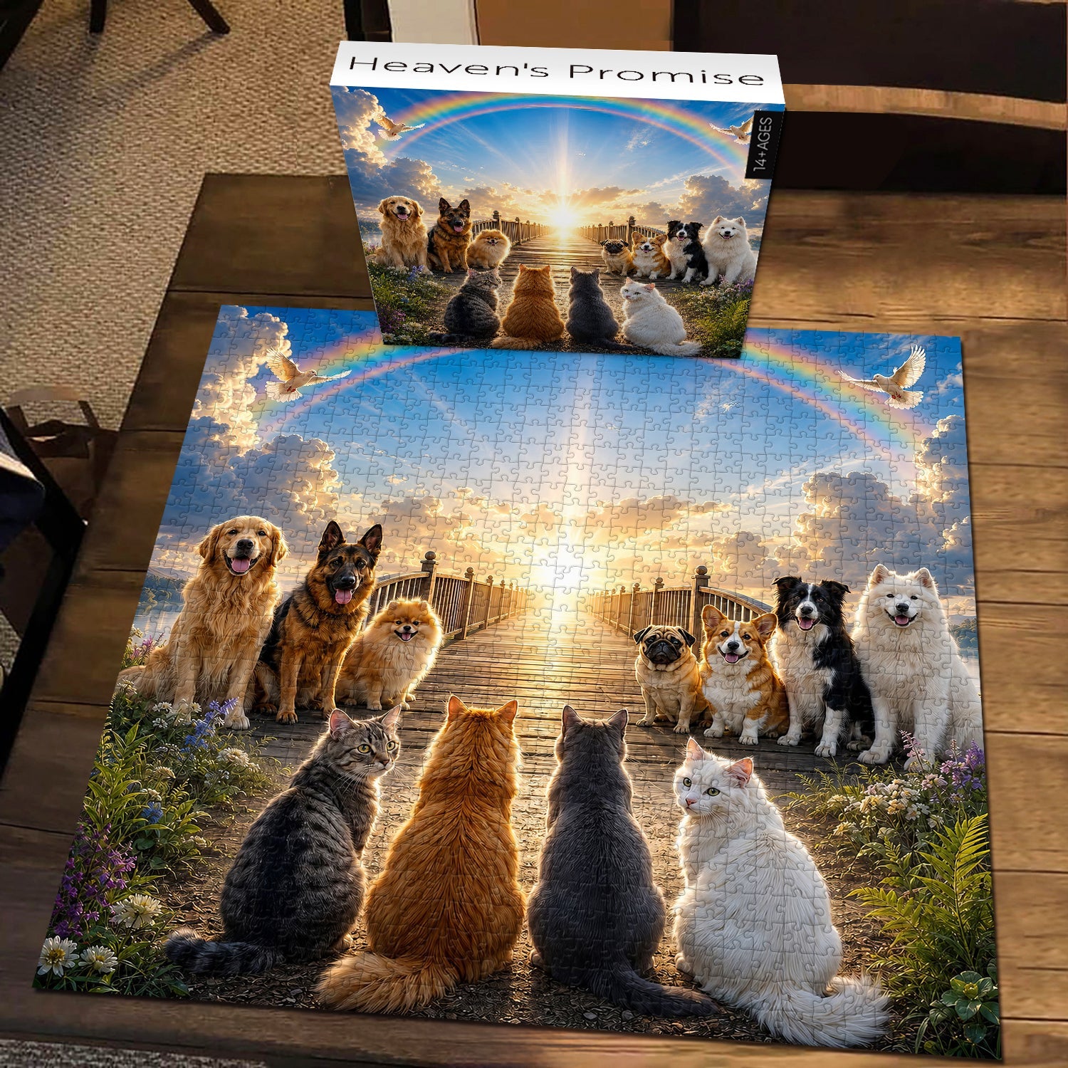 Puzzle La Promesse du Ciel 1000 pièces