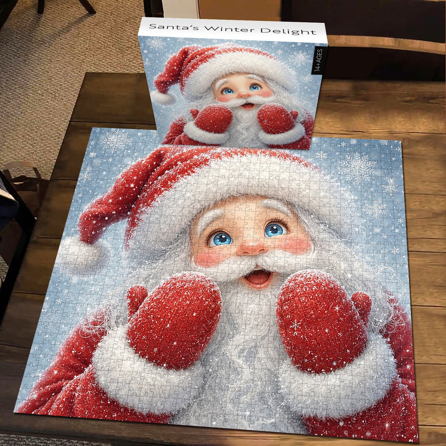 Santa’s Winter Delight Jigsaw Puzzle 1000 Pieces