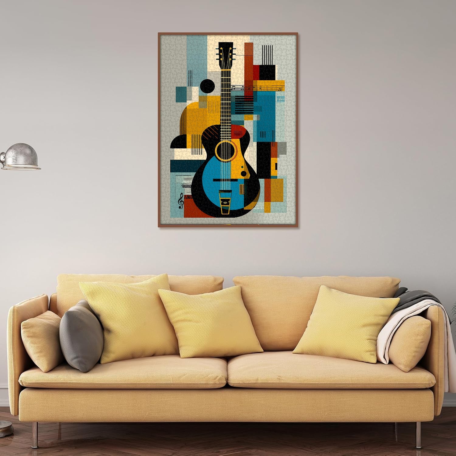 Puzzle de guitare d'art moderne 1000 pièces