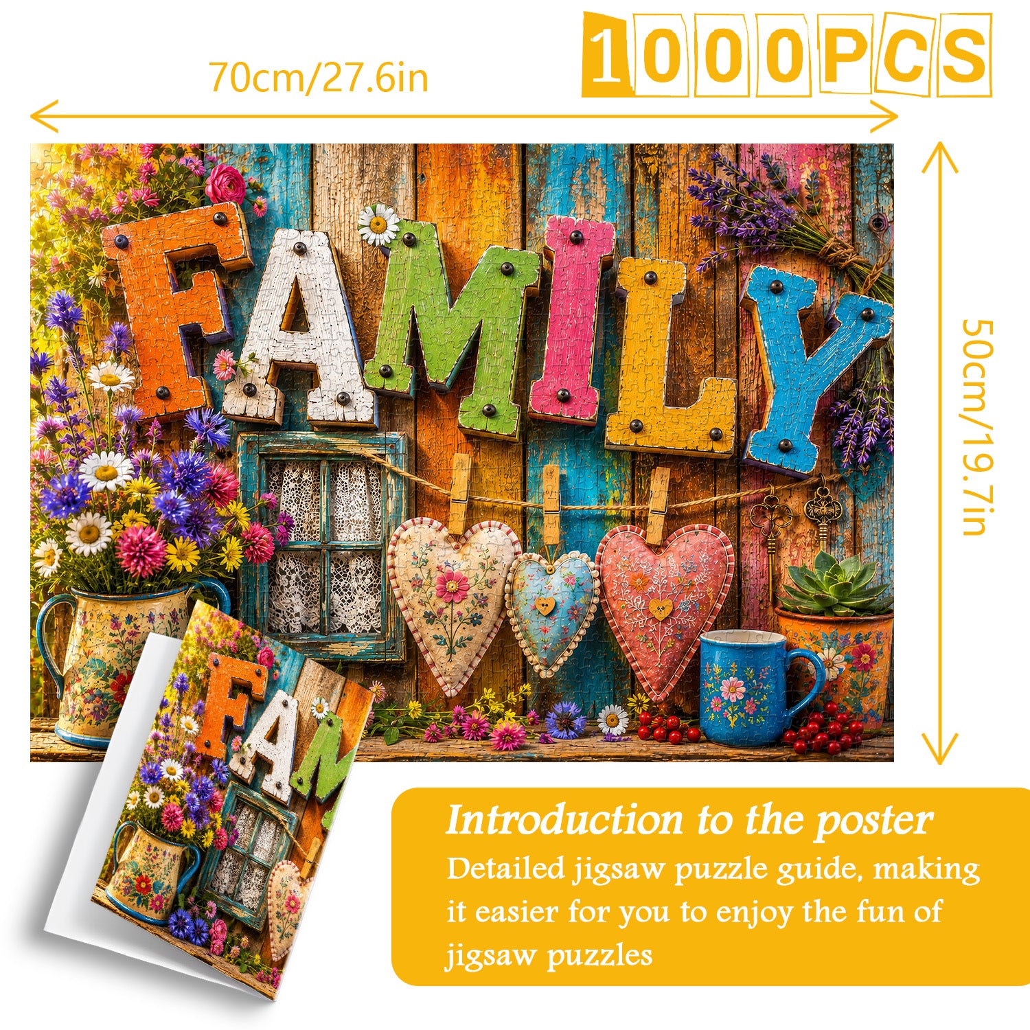 Family Jigsaw Puzzle 1000 Pieces