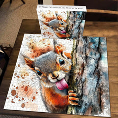 Puzzle dello scoiattolo dispettoso 1000 pezzi
